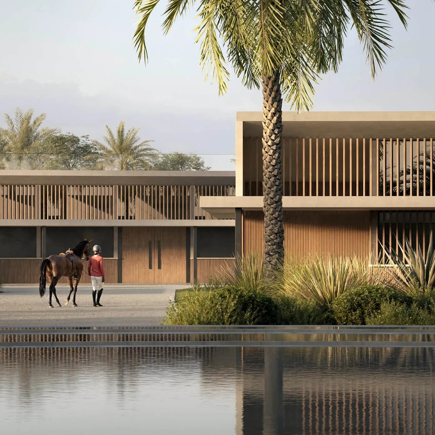 Modern luxury villa in Dubai