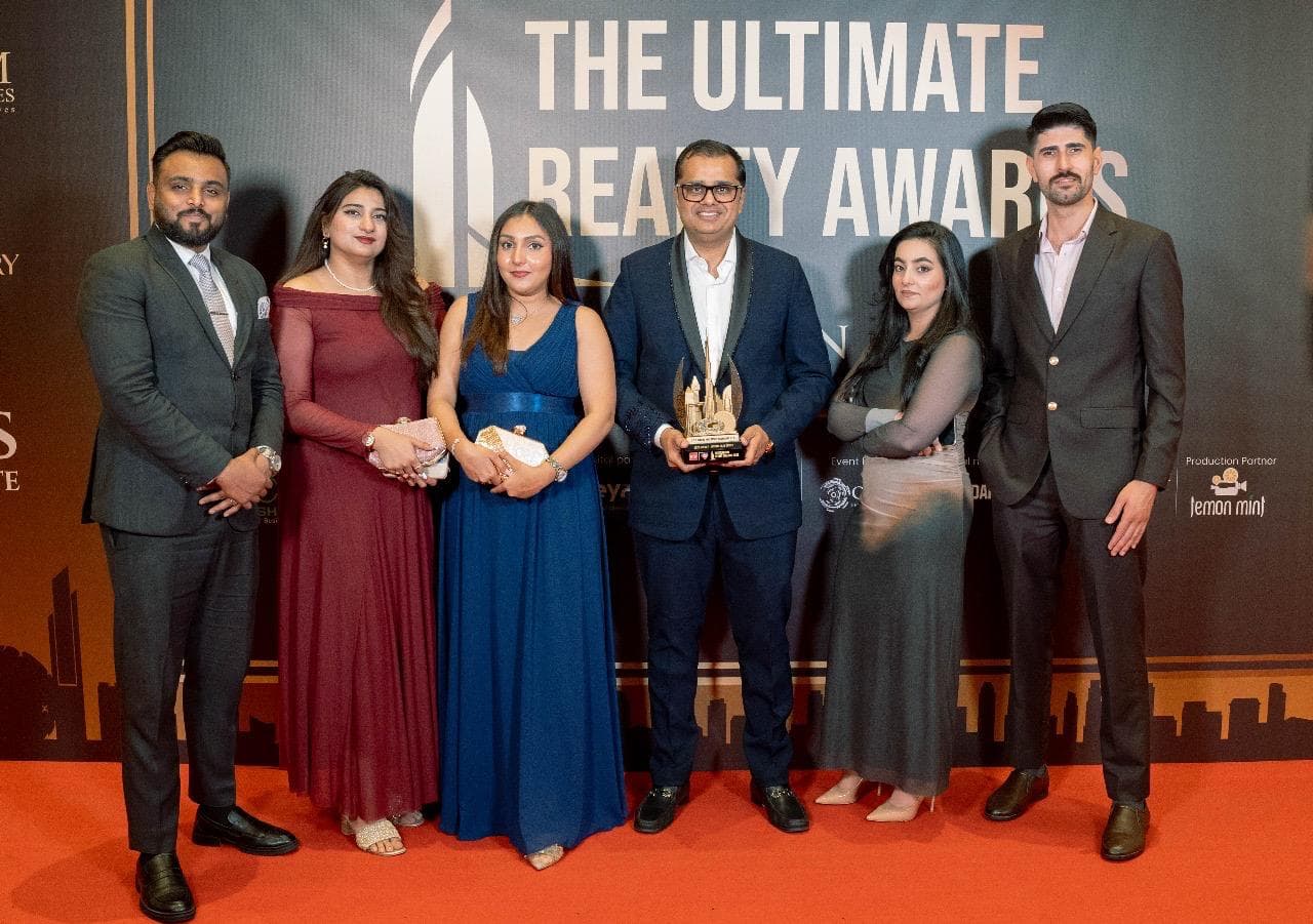GPG team at The Ultimate Realty Awards from India Today Group and NKN Media 2025